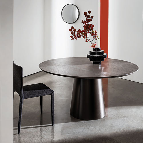 Mesa de jantar contemporânea - TOTEM  - Sovet Italia - em carvalho / em nogueira / em bétula