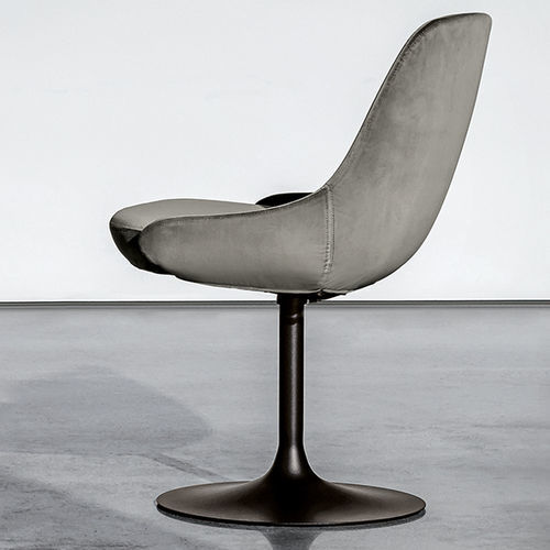 Cadeira contemporânea - CADIRA S GIREVOLE - Sovet Italia - para ambiente interno / para ambiente externo / em tecido