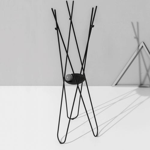 Cabideiro de piso - WDROBE - Sovet Italia - contemporâneo / em latão polido / em cobre polido