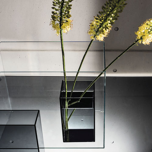 Vaso contemporâneo - SKYLINE - Sovet Italia - em vidro
