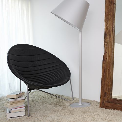 Poltrona de design original - COMFEE - NOTI - em tecido / metálica / para ambiente externo