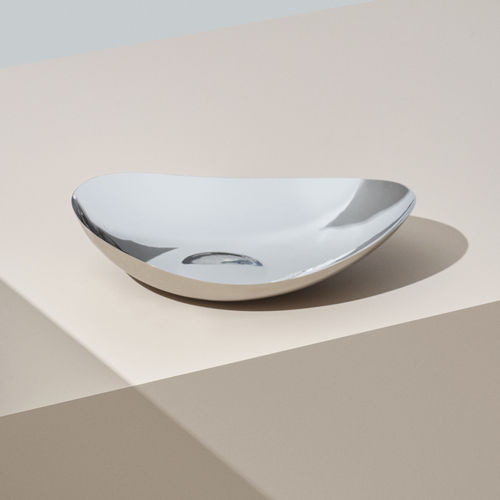 Tigelas em aço inoxidável polido - ORGANIC - Mater Design - da linha comercial / contemporânea / feita à mão