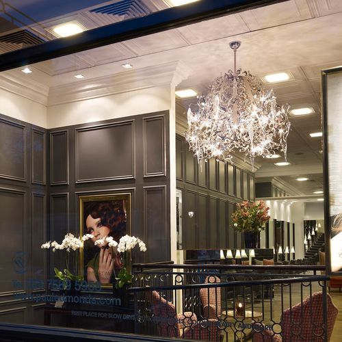 Lustre de design original - FLOWER POWER : FPC120N - Brand van Egmond - em vidro / em aço / da linha comercial