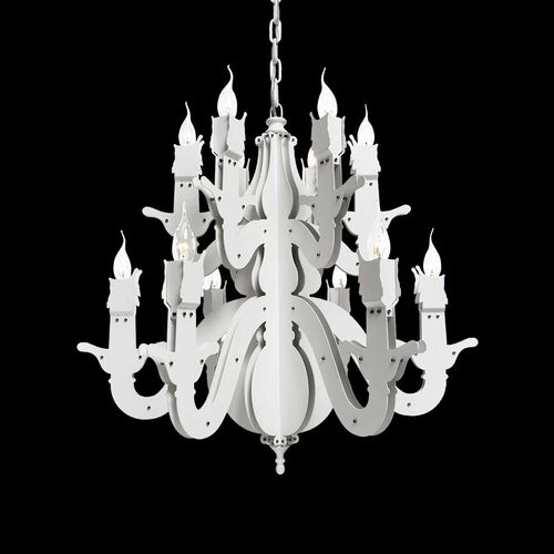 Lustre contemporâneo - NIGHTWATCH - Brand van Egmond - em aço / da linha comercial / para lâmpada incandescente