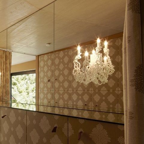 Arandela contemporânea - COCO : COCOW35N - Brand van Egmond - para ambiente interno / em aço / em cristal
