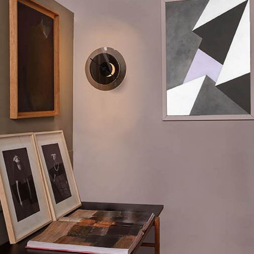 Arandela contemporânea - DELUMINA - DCW éditions - para ambiente interno / em alumínio / em aço