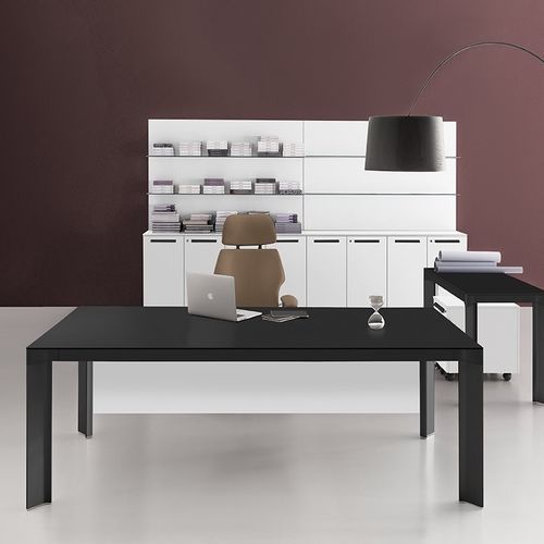 Mesa executiva - DV903 TAY - Della Valentina Office - de piso / contemporânea / em madeira