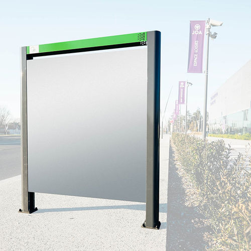 Totem de sinalização - MODULAR - TF URBAN - em aço galvanizado / para espaço público