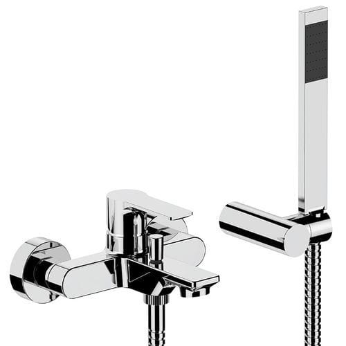 Misturador monocomando para banheira - 230IC - Rubinetterie Mariani - de parede / em latão cromado / para banheiro
