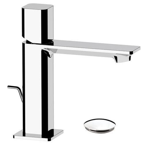 Misturador monocomando com válvula de escoamento - 393IQ - Rubinetterie Mariani - para lavatório / de bancada / em latão cromado