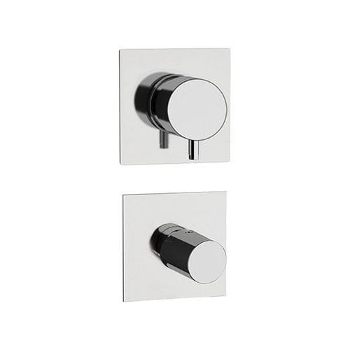 Misturador monocomando para box de banheiro - 173AV5PP4 ; 5TH AVENUE - Rubinetterie Mariani - de parede / em latão cromado / para banheiro