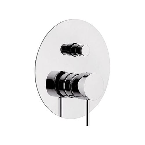 Misturador monocomando para box de banheiro - 173NX - Rubinetterie Mariani - de parede / em latão cromado / para banheiro