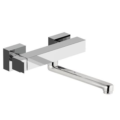 Misturador monocomando de parede - 501PA - Rubinetterie Mariani - em metal cromado / para cozinha / 2 furos