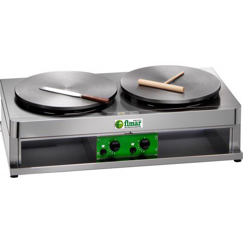 Máquina de crepes elétrica - CR400G2 - Fimar - profissional / dupla