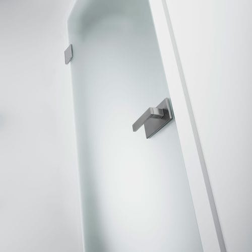 Maçaneta para porta de vidro - TD.8655.A - MWE Edelstahlmanufaktur - em aço inoxidável / contemporânea / da linha residencial