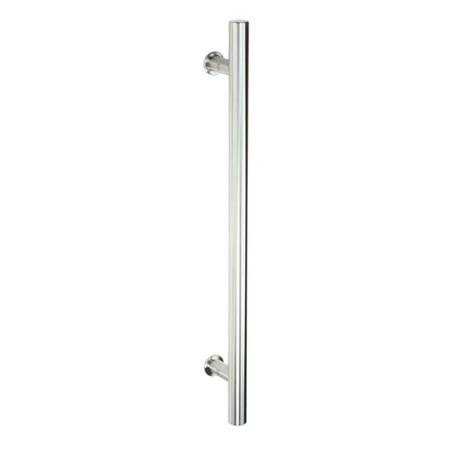 Puxador para porta de vidro - METRO TG.1100 - MWE Edelstahlmanufaktur - em aço inoxidável polido / em aço inoxidável escovado / contemporâneo