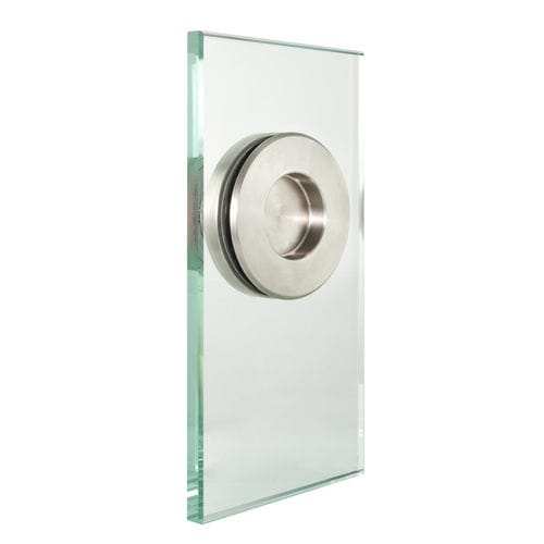Maçaneta para porta de correr - GR.5908 - MWE Edelstahlmanufaktur - para porta de vidro / em aço inoxidável / contemporânea