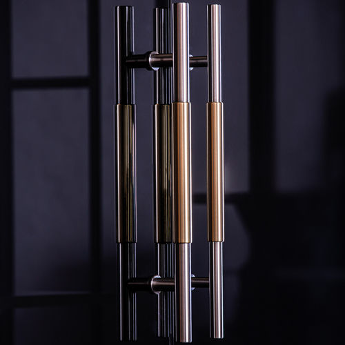 Puxador para porta de vidro - VITUS TG.1530 - MWE Edelstahlmanufaktur - em aço inoxidável / em latão / contemporâneo