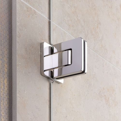 Dobradiça para porta de box de banheiro - AGITUS - MWE Edelstahlmanufaktur - em aço inoxidável / da linha comercial / polida