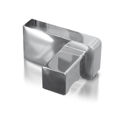 Dobradiça para porta de box de banheiro - AKZENT - MWE Edelstahlmanufaktur - em aço inoxidável / da linha residencial / polida