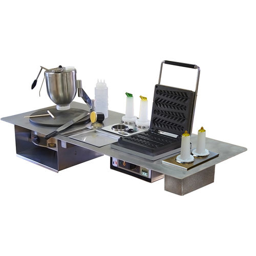 Máquina de crepes elétrica - C+G - CREPES DE France - a gás / profissional