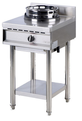 Fogão a gás - NGER 4-60 - Nayati Europe - profissional / em aço inoxidável / wok