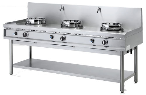Fogão a gás - NGER 20-70 - Nayati Europe - profissional / wok