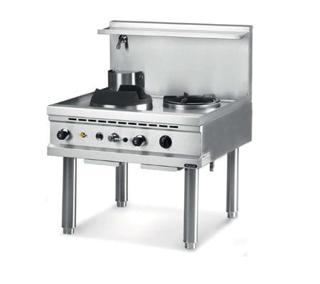 Fogão a gás - NGWR 9-90 W1S1 - Nayati Europe - profissional / wok