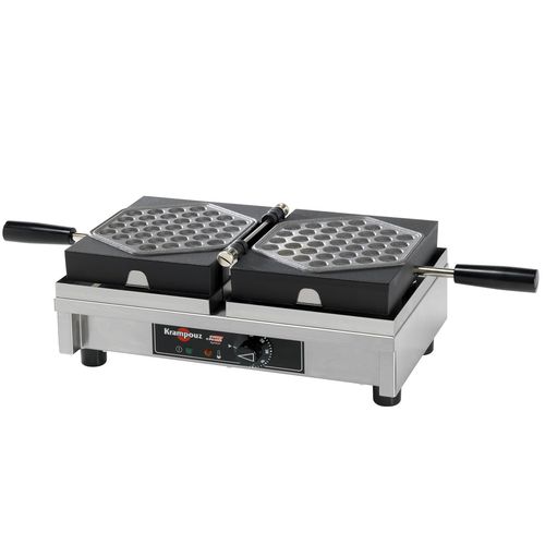 Máquina de waffle profissional - WECAUA - KRAMPOUZ - elétrica / Bubble / simples