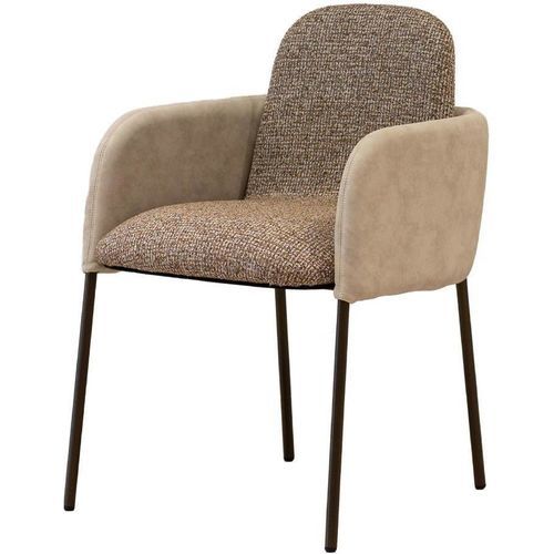 Cadeira de sala de jantar moderna - NAI - MOBLIBERICA - para ambiente interno / metálica / em tecido