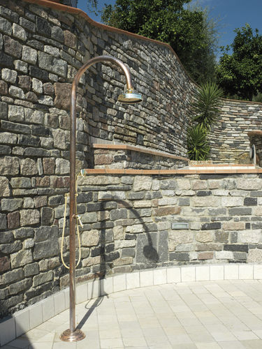 Chuveiro externo em cobre - ORIGO RAME SHOWER: C50R.ME - Fontealta