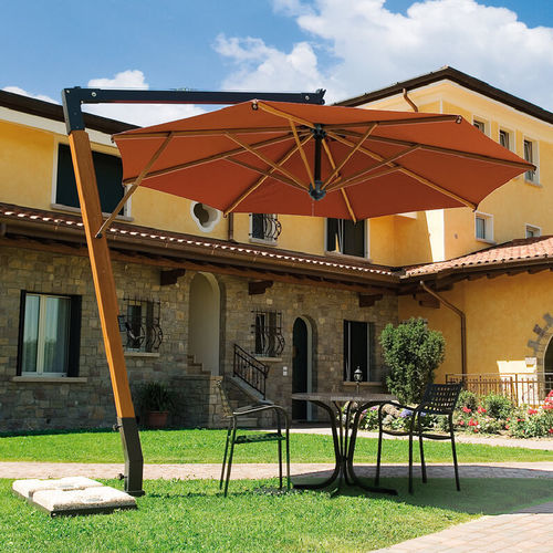 Ombrelone quadrado - Palladio Braccio - Scolaro - retangular / octogonal / lateral