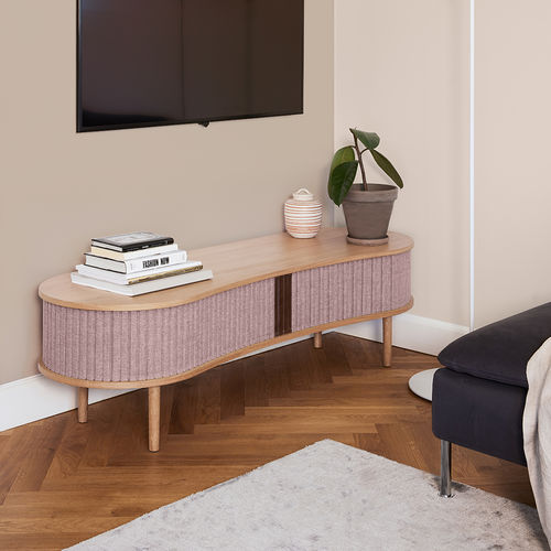 Rack de TV contemporâneo - AUDACIOUS - VITA copenhagen - baixo / com compartimento de arrumação / para quarto de hotel