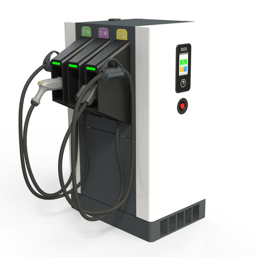 Estação de recarga para veículos elétricos - COMPACT - DBT - para espaços públicos