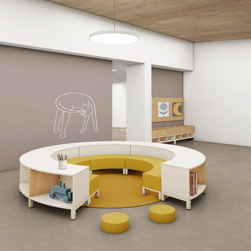 Armário de arquivo baixo - gonzagarredi - metálico / modular / contemporâneo