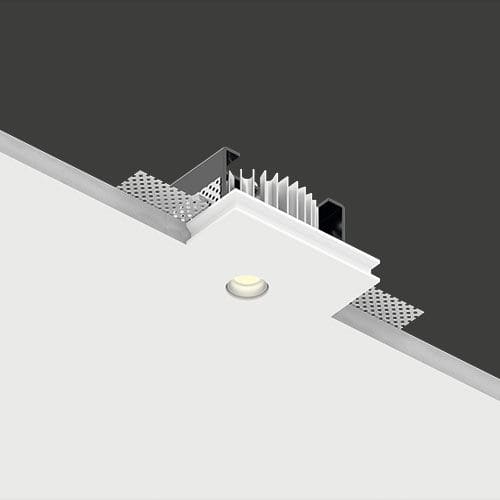 Luminária técnica de embutir - GENIUS BASIC FLAT - BUZZI & BUZZI - de LED / quadrada / IP20