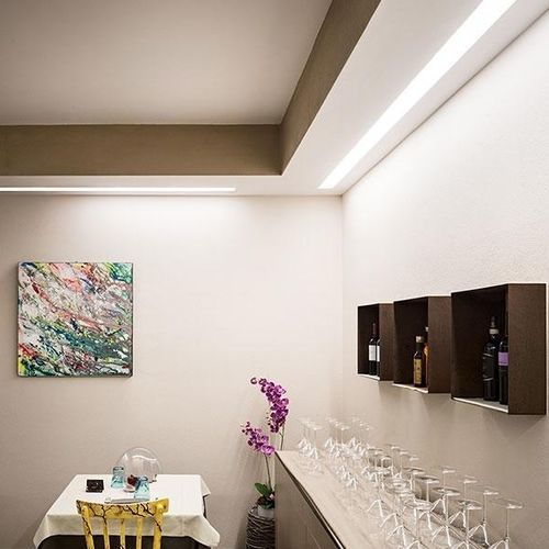 Luminária de embutir no teto - NOTHING - BUZZI & BUZZI - de embutir na parede / de LED / para lâmpada fluorescente