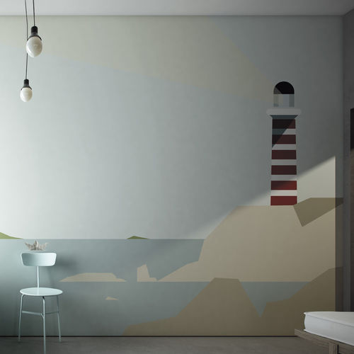 Revestimento para parede interna - LIGHTHOUSE - Glamora - vinílico / texturizado / com motivos impressos