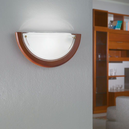 Arandela clássica - UFO 1 - EGLO Leuchten GmbH - para ambiente interno / em vidro / em madeira
