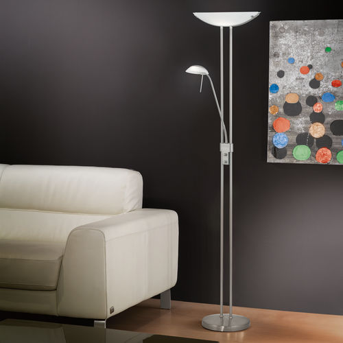 Luminária de piso - BAYA  - EGLO Leuchten GmbH - em aço / em vidro / contemporânea