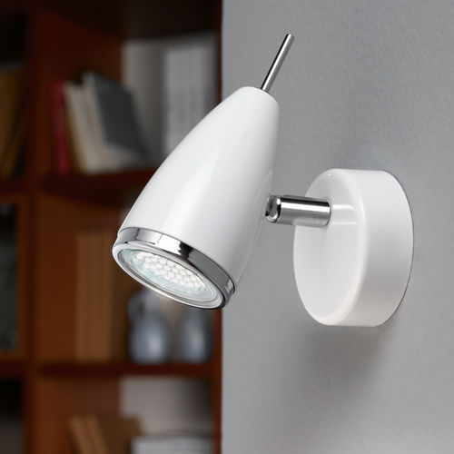 Spot de parede - RICCIO 2 : 93128 - EGLO Leuchten GmbH - de LED / da linha comercial / em aço
