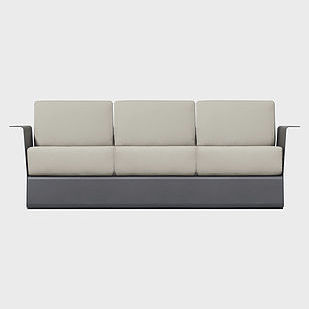 Sofá contemporâneo - SESTO ELEMENTO - SACHI - Premium Outdoor Furniture - de jardim / em Sunbrella® / em alumínio
