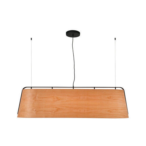 Plafon contemporâneo - STOOD 5L - Faro Barcelona - retangular / metálico / em madeira