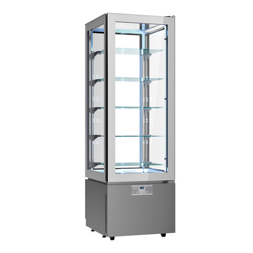 Vitrina refrigerada vertical - LUXOR CLASSIC - KP6G - Sagi - para loja / em aço inoxidável / com porta