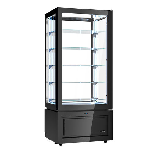 Vitrina refrigerada vertical - LUXOR NEW STYLE - KP8A - Sagi - para loja / preta / com porta