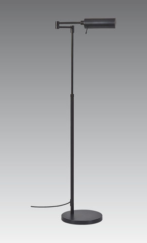Luminária de piso - KOMOMBO - Stéphane DAVIDTS - em metal cromado / em bronze / contemporânea
