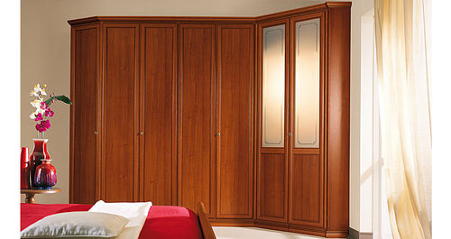 Guarda-roupa de canto - PITTI - Homes - clássico / em madeira / com portas de abrir