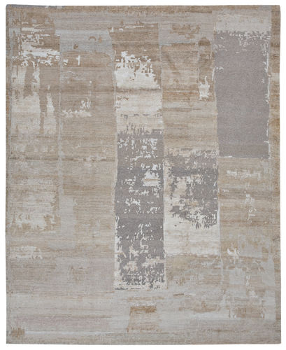 Tapete contemporâneo - BORO - JAN KATH - Contemporary Rug Art - estampado / de lã / em seda