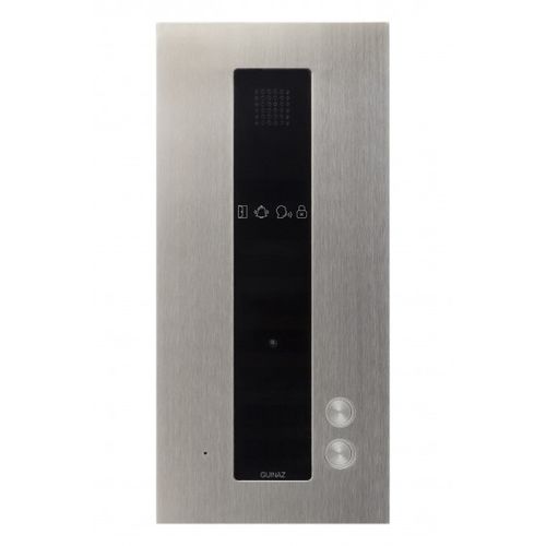 Módulo externo em aço inoxidável - PDV542SIPR - guinaz - de embutir / unidade externa / com touch screen