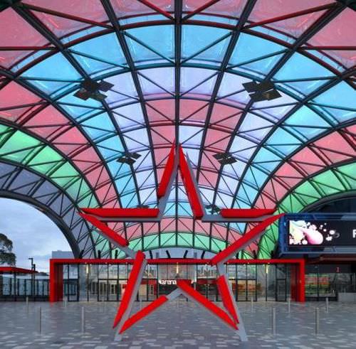 Sistema de cobertura em ETFE Texlon® - ADELAIDE ENTERTAINMENT CENTRE, AUSTRALIA - Vector Foiltec - da linha comercial